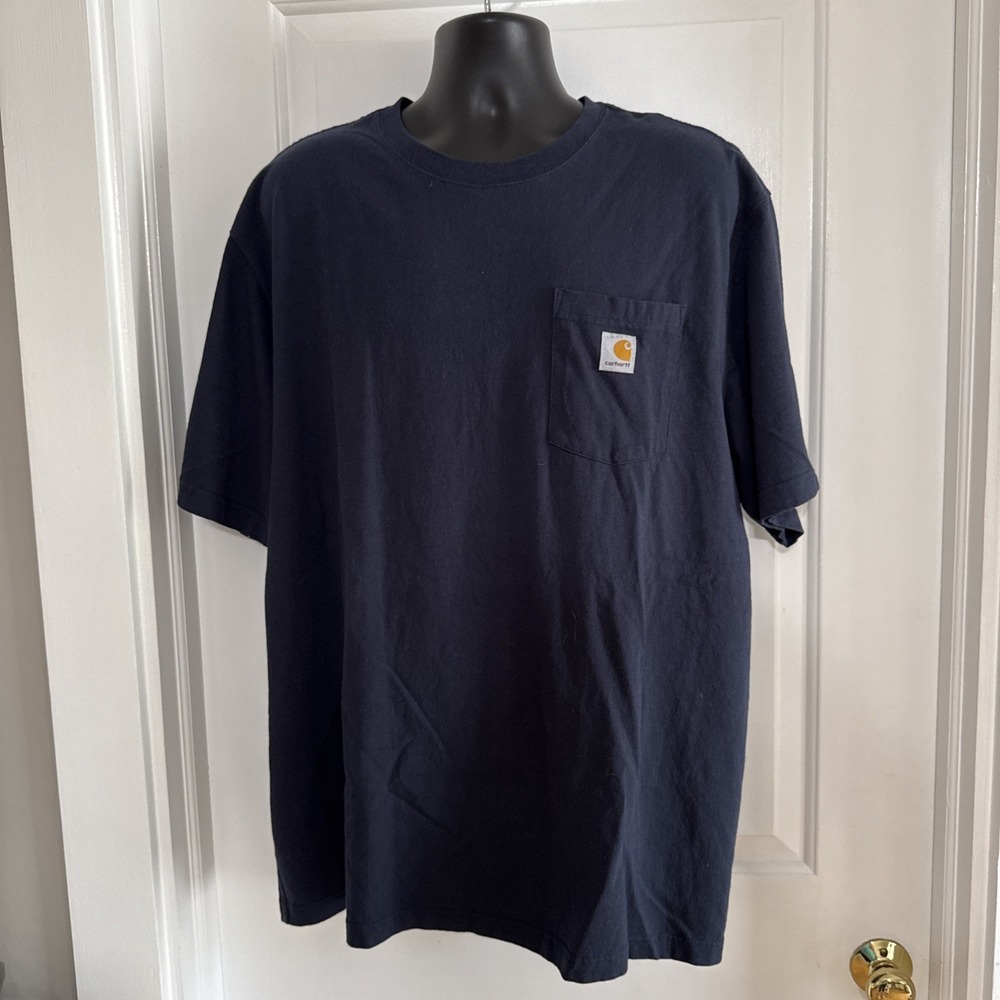 Carhartt Men's Workwear Pocket T-shirt Navy XL